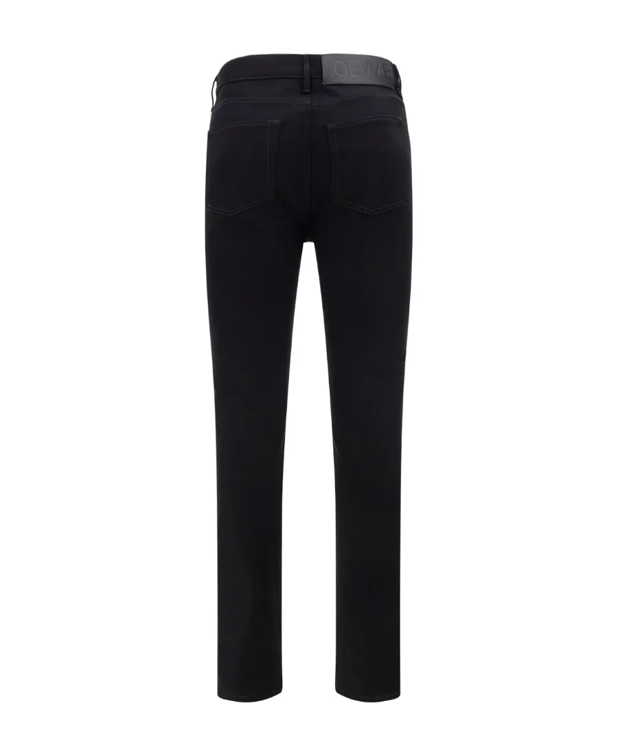 Logo-Patch Denim Jeans