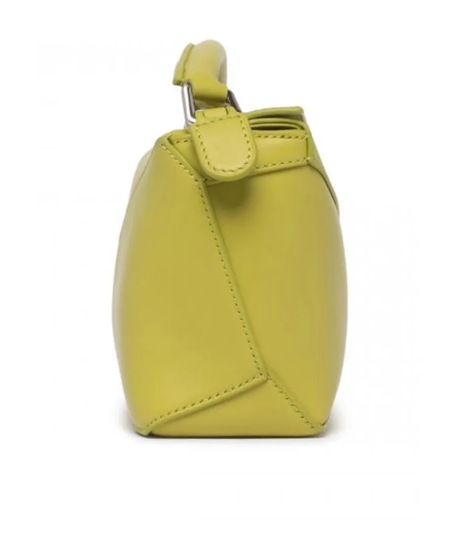 Mini Puzzle Edge Bag In Satin Calfskin