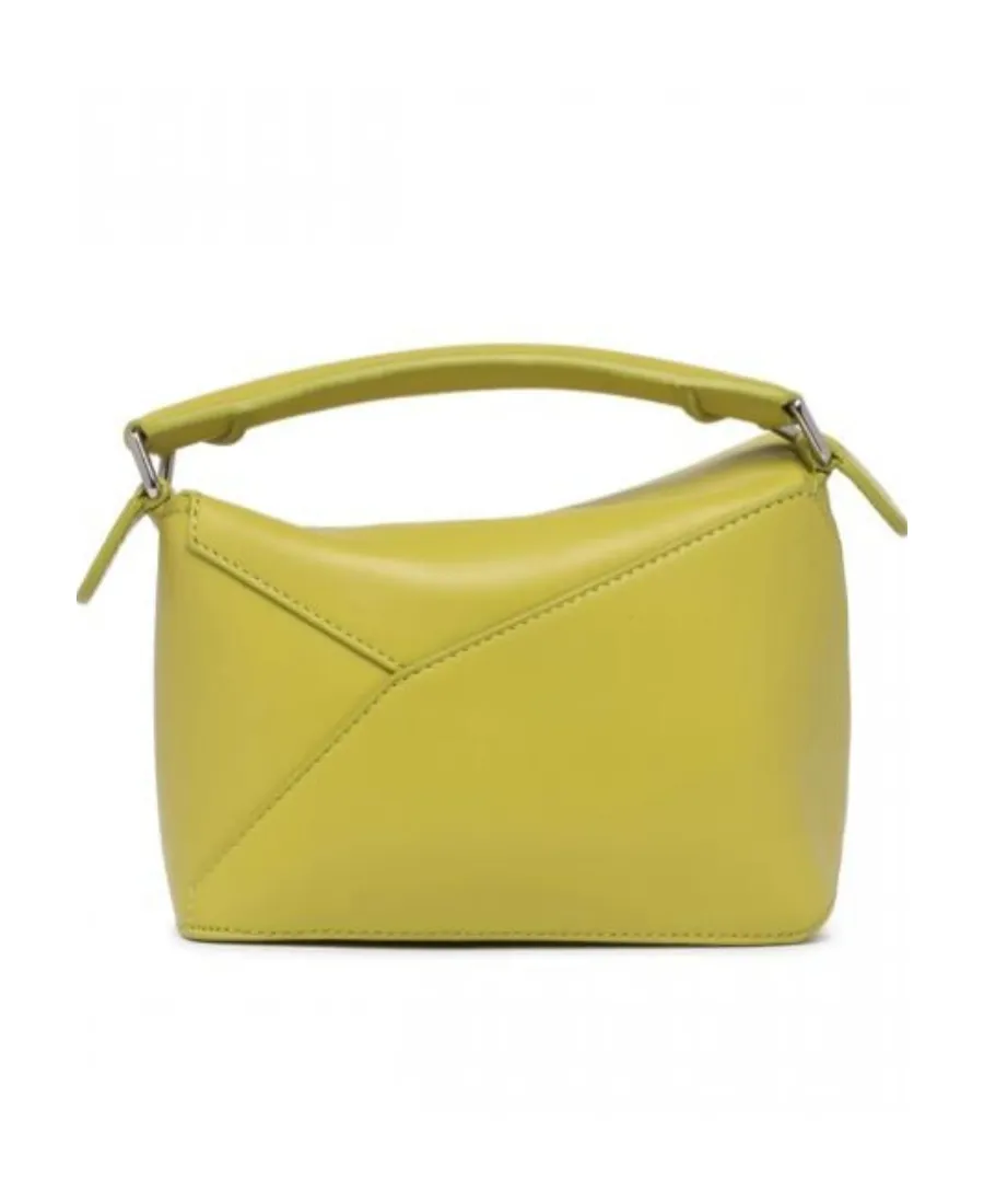 Mini Puzzle Edge Bag In Satin Calfskin