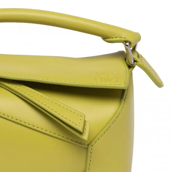 Mini Puzzle Edge Bag In Satin Calfskin