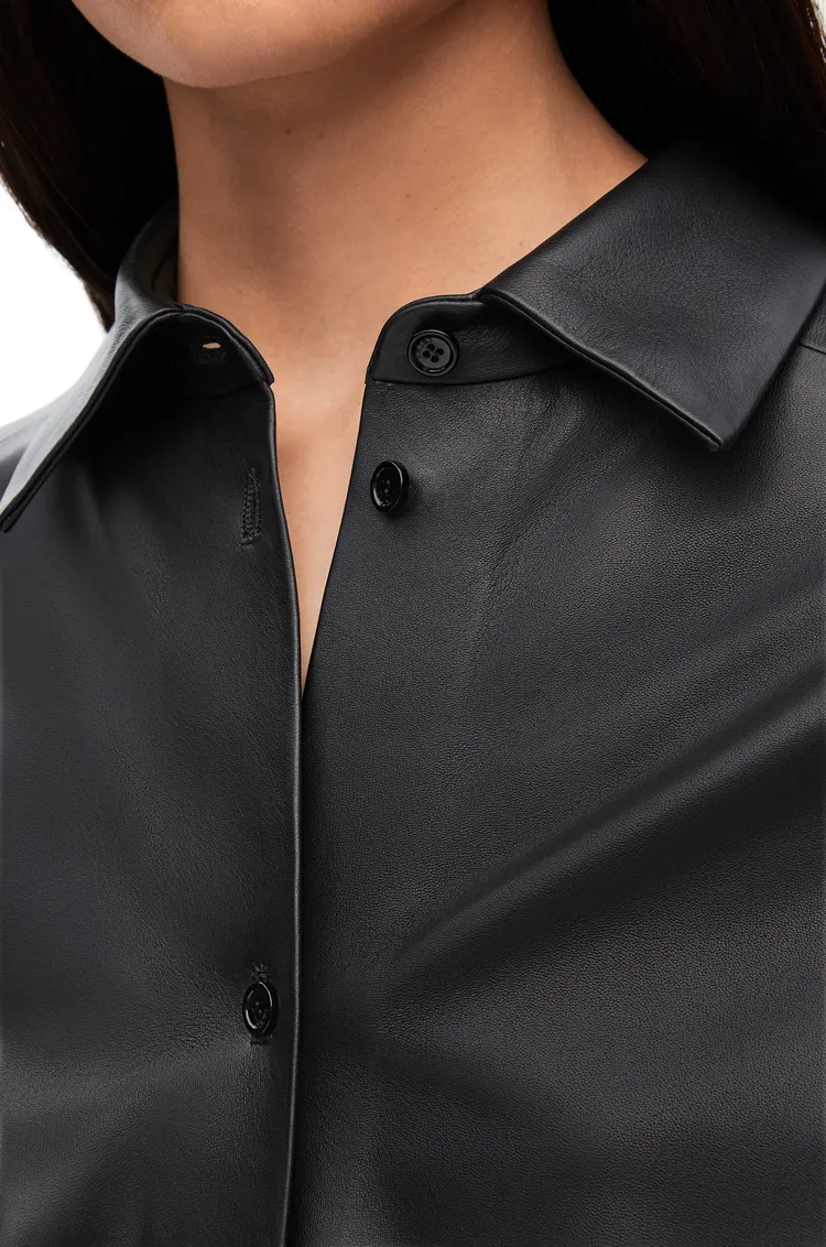 Shirt In Nappa Lambskin