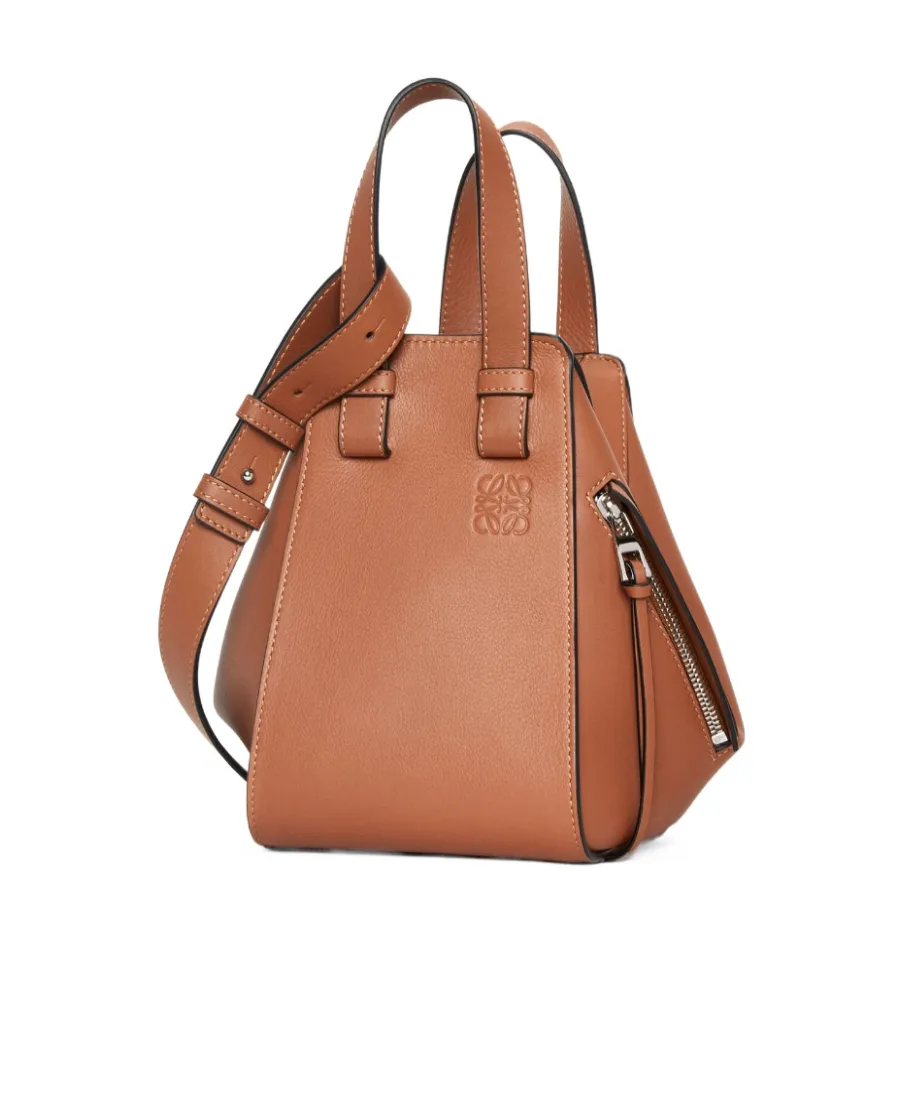 Hammock Logo Embossed Shoulder Bag