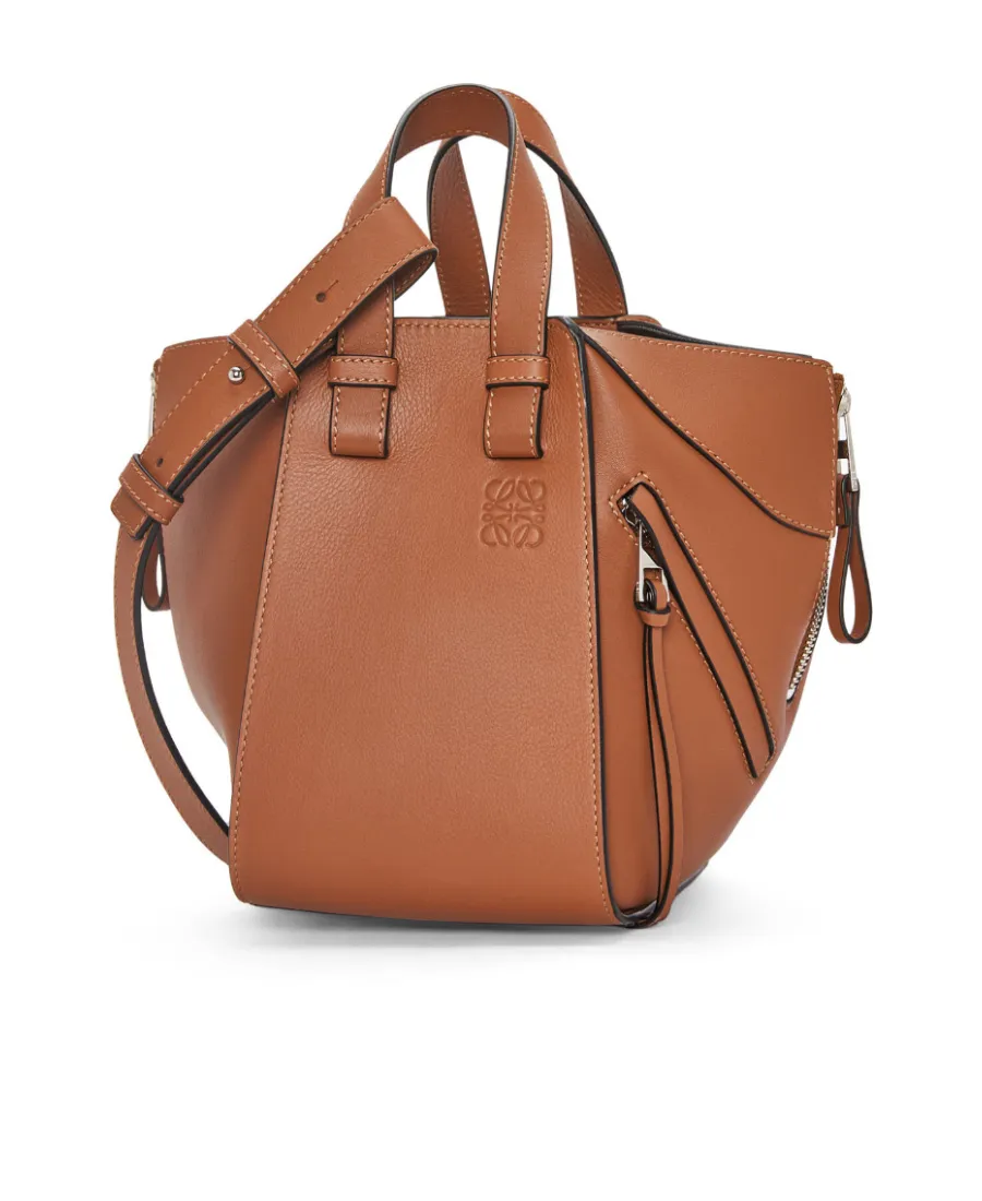 Hammock Logo Embossed Shoulder Bag