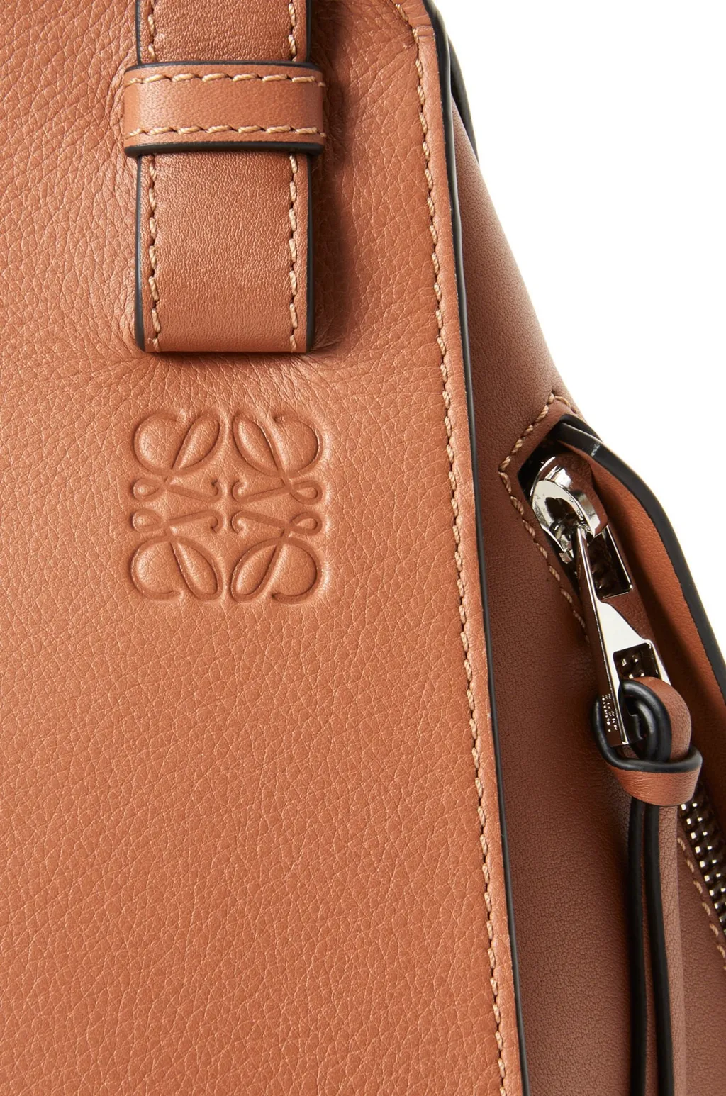 Hammock Logo Embossed Shoulder Bag