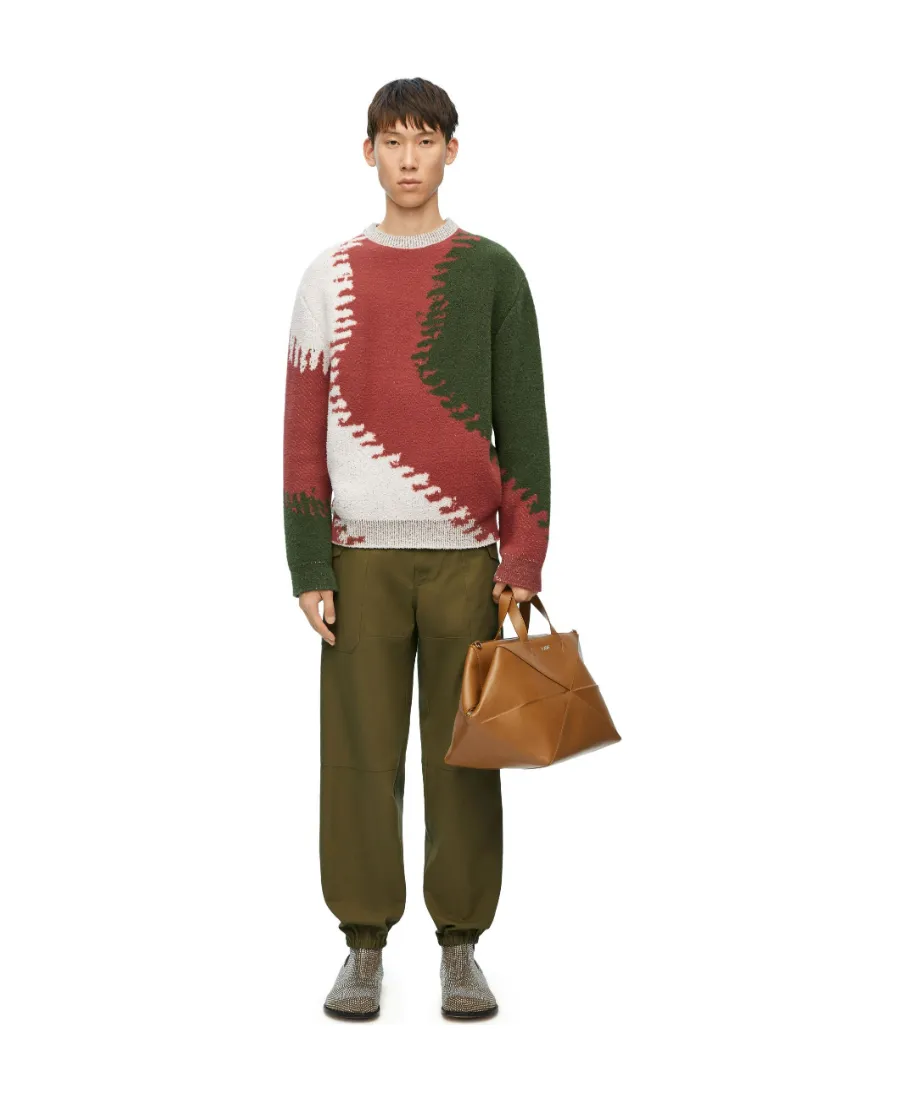 Zip-Detailed Cargo Trousers