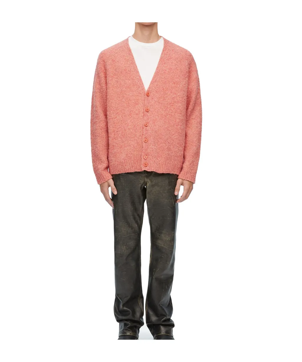 V-Neck Buttoned Cardigan