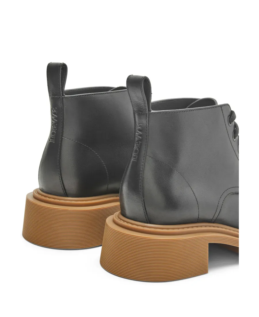 Combat Boot In Calfskin