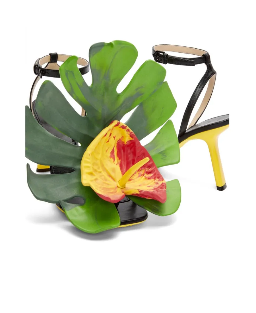 Petal Sandal In Lambskin