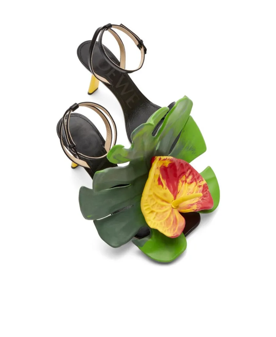 Petal Sandal In Lambskin