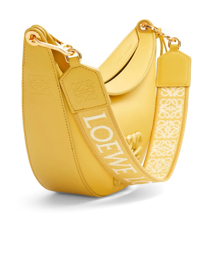 Small Loewe Luna In Satin Calfskin