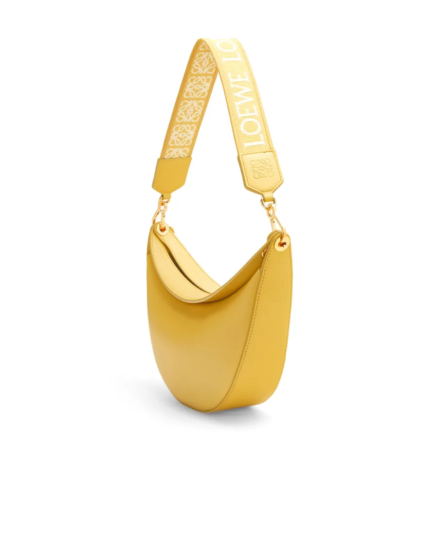 Small Loewe Luna In Satin Calfskin