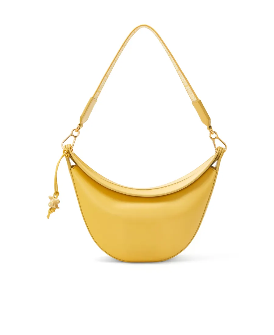Small Loewe Luna In Satin Calfskin