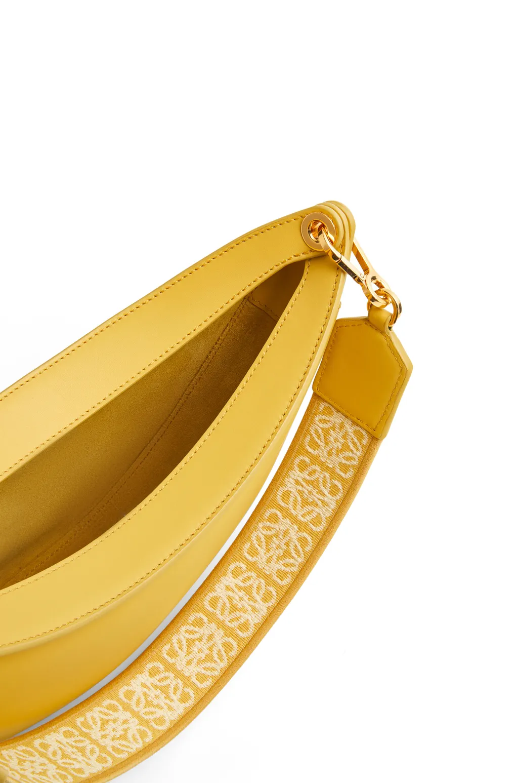 Small Loewe Luna In Satin Calfskin