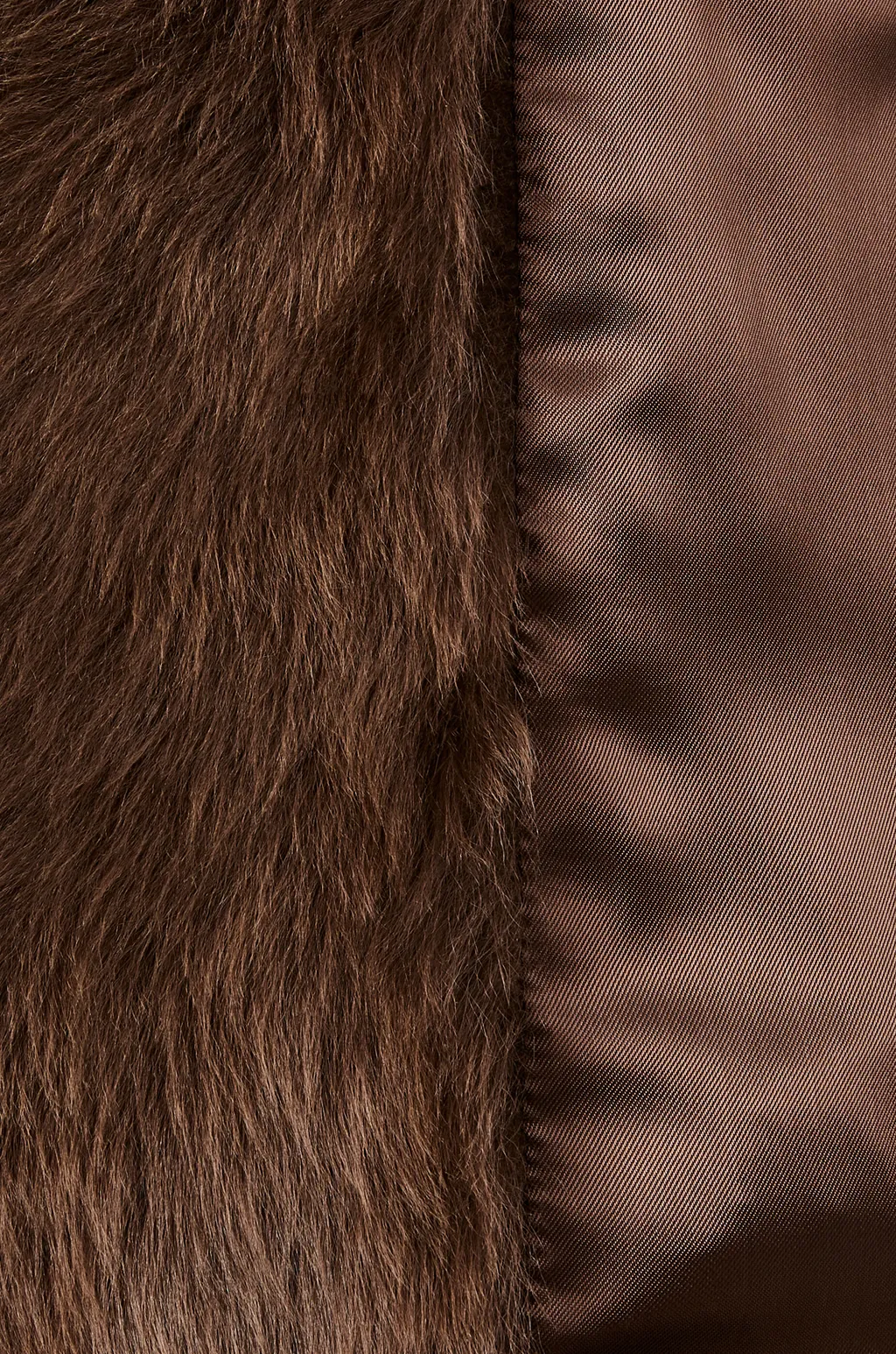 Hooded Jacket In Shearling