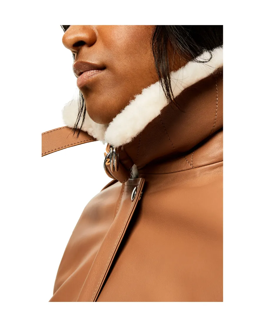 Zip-Up Leather Jacket