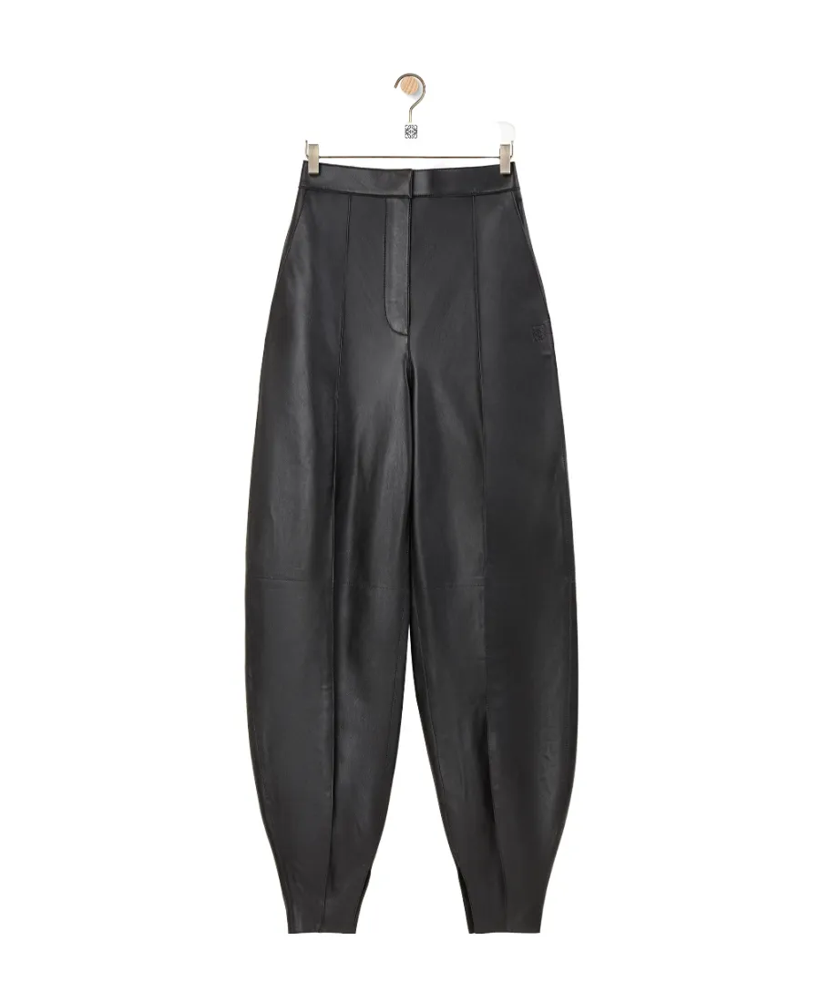 Balloon Trousers In Nappa