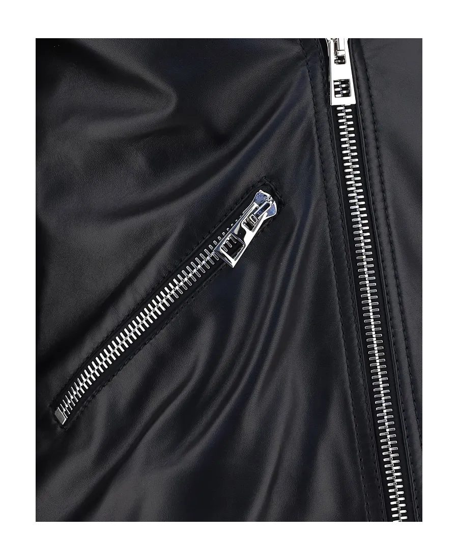 Zipped Biker Jacket