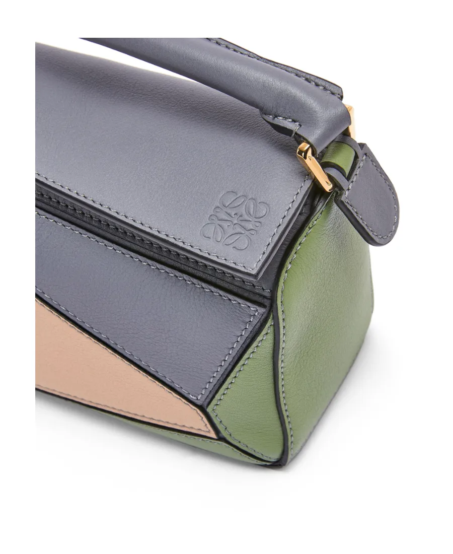Mini Puzzle Bag In Classic Calfskin
