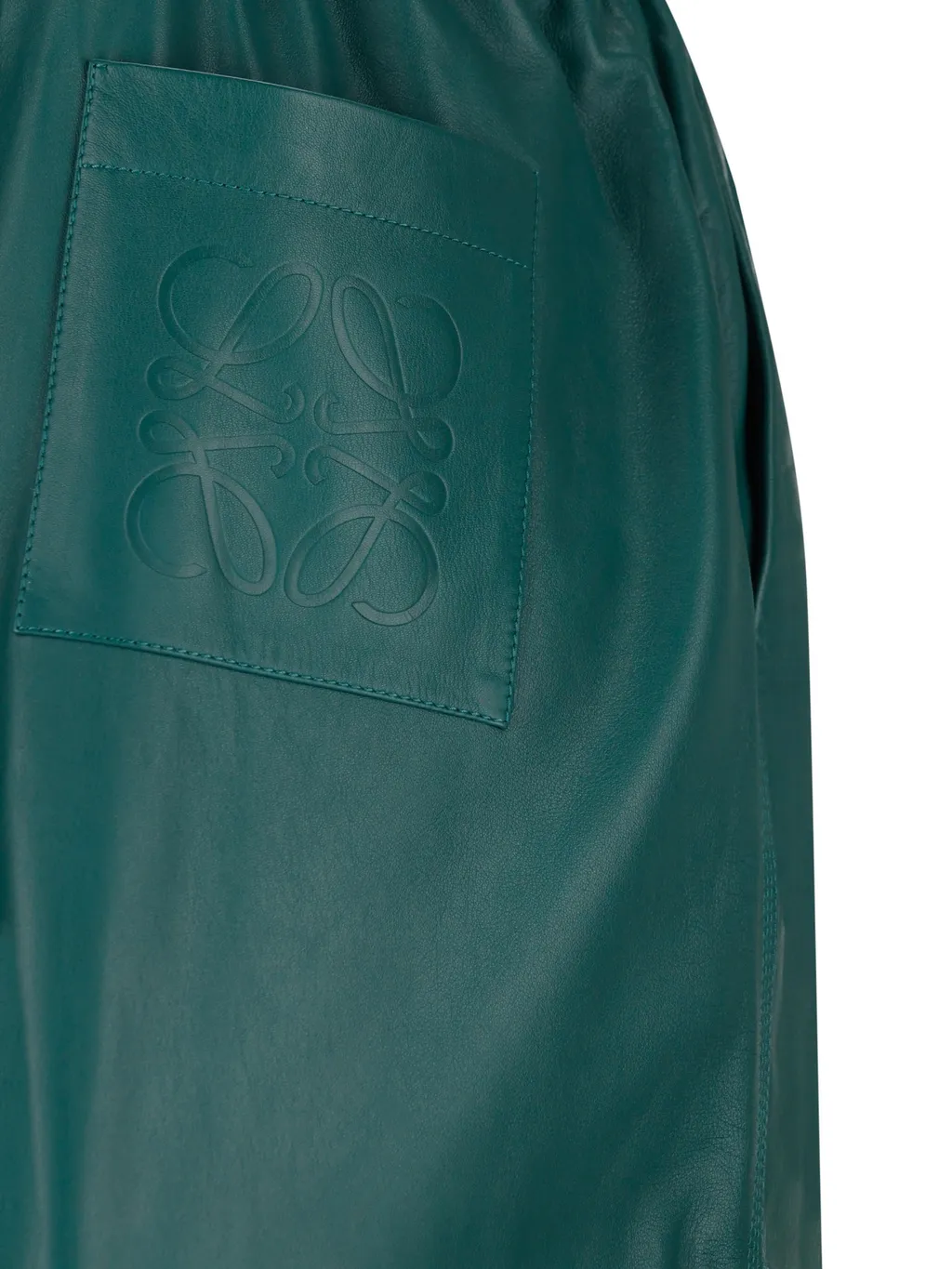 Elasticated-Waist Drawstring Shorts