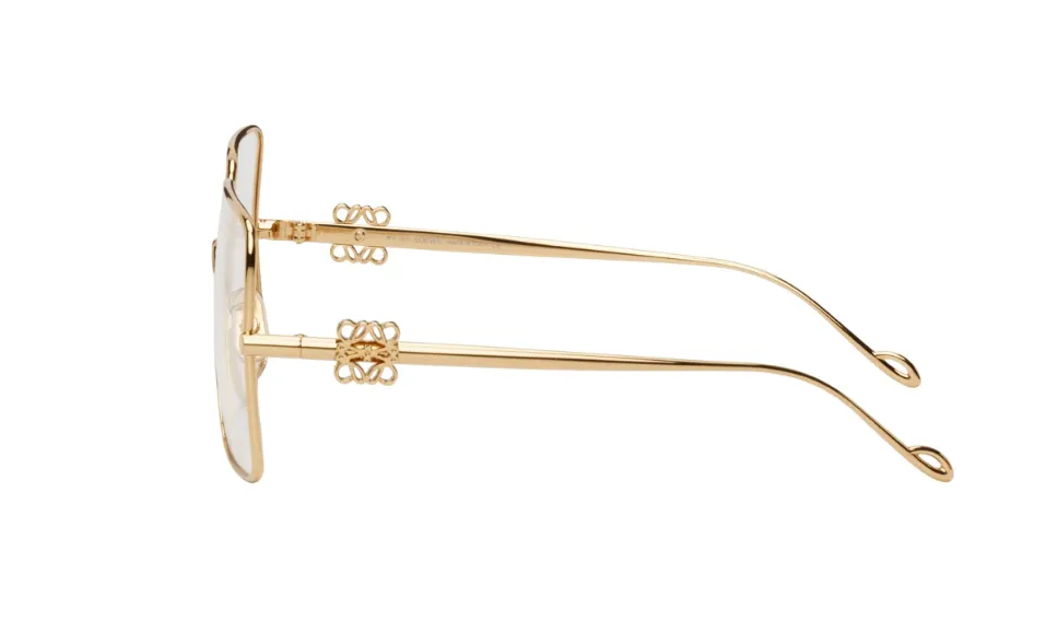 Oversize Square-Frame Glasses