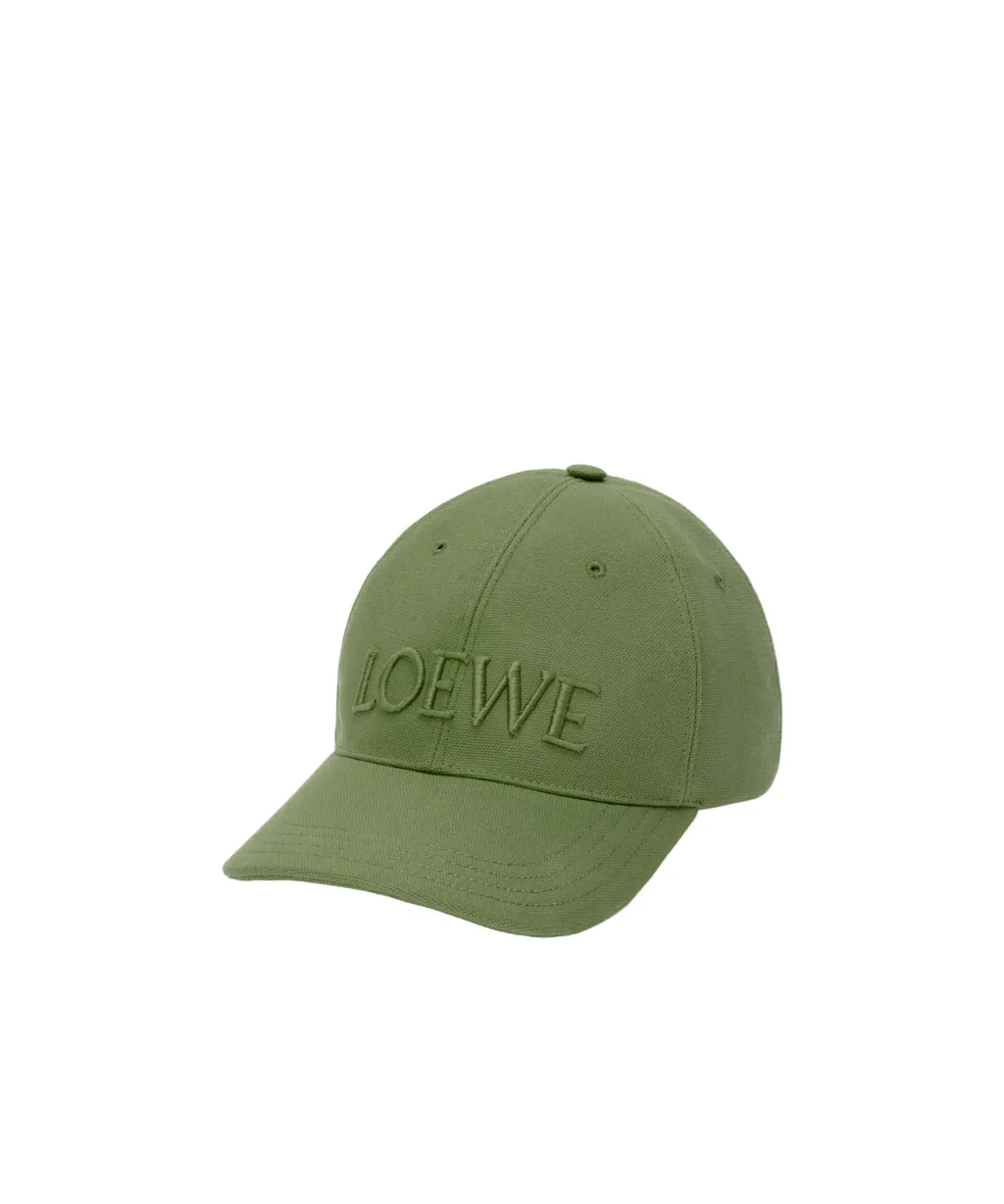 Loewe Cap In Canvas