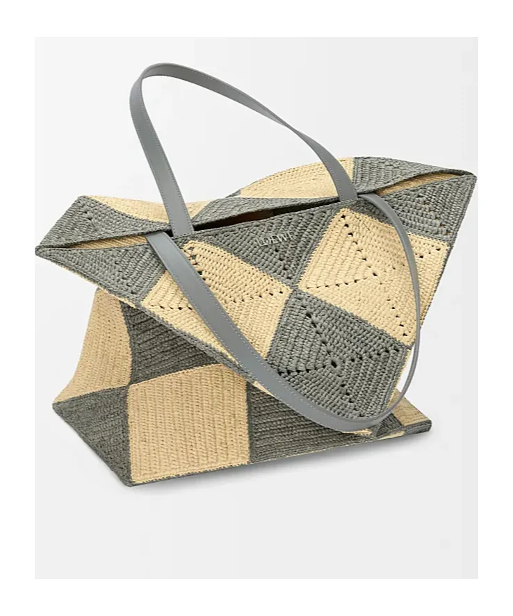 Xl Puzzle Fold Tote Bag