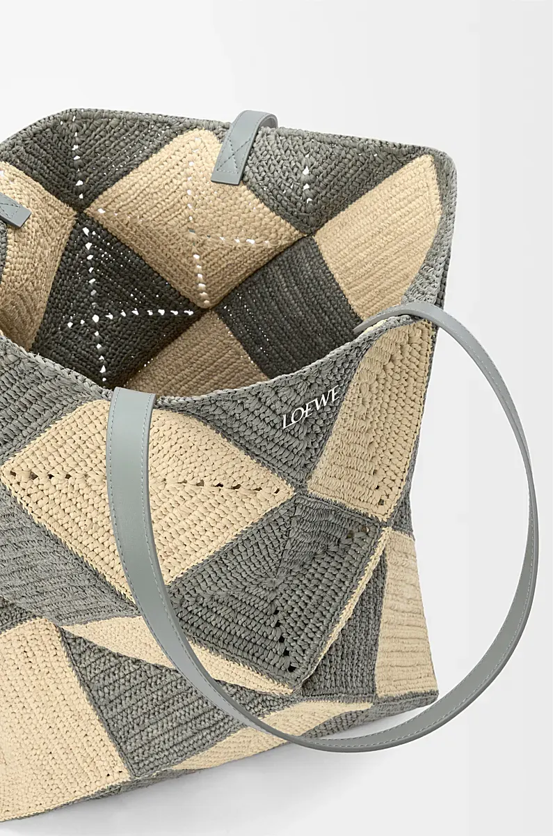 Xl Puzzle Fold Tote Bag
