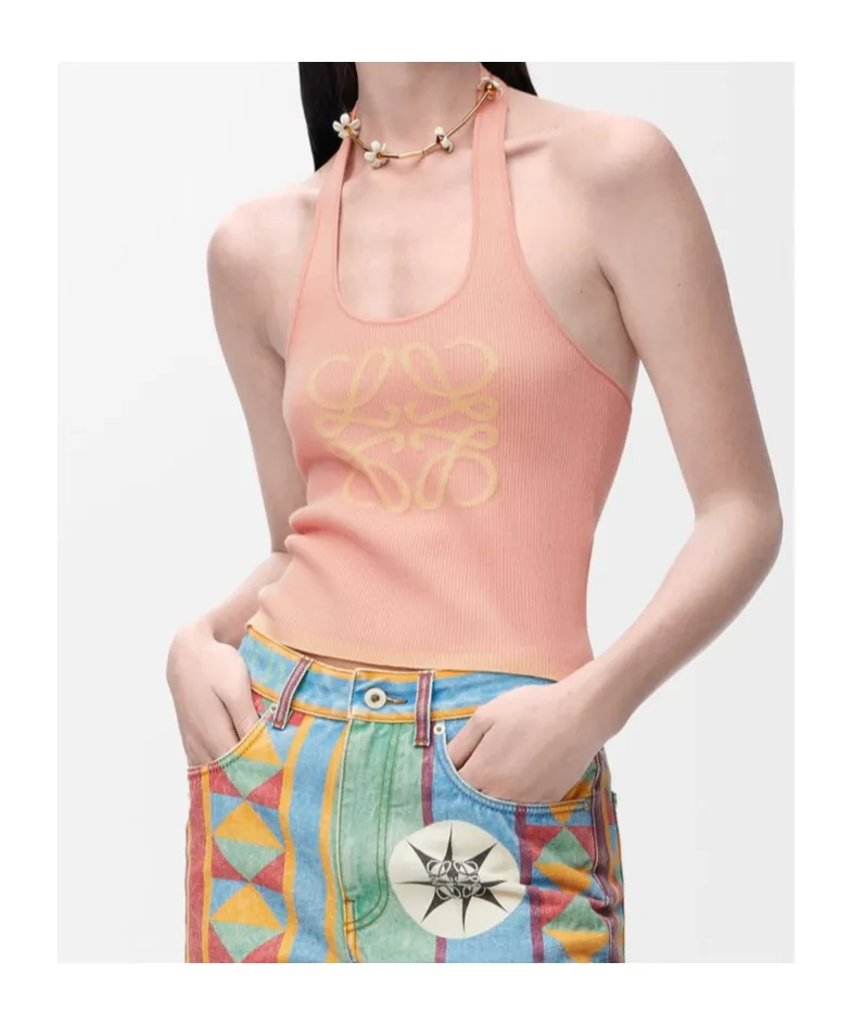 Halterneck Tank Top