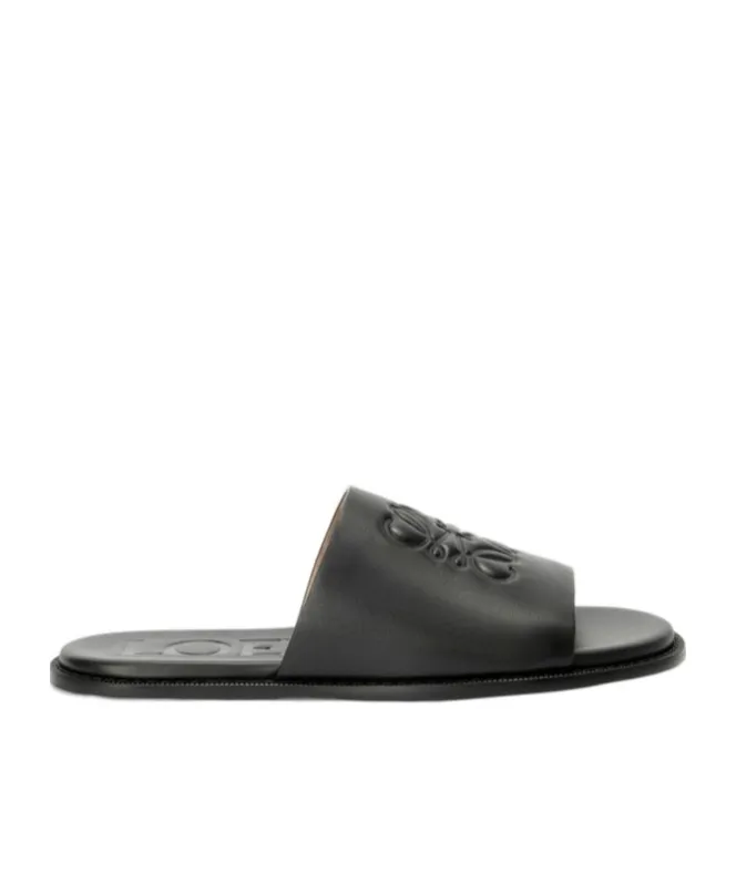 Flex Anagram Slide In Soft Calfskin