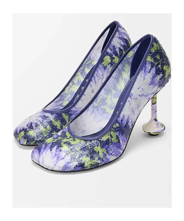 Toy Pump In Sequins