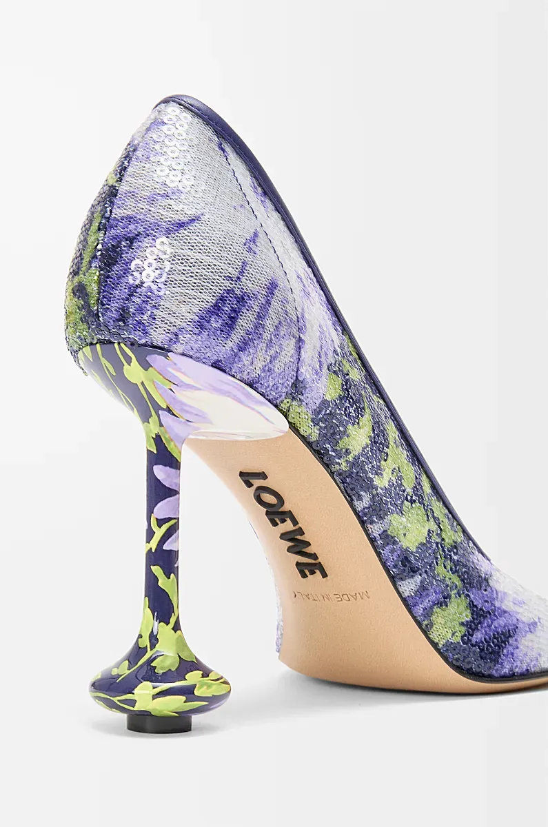 Toy Pump In Sequins