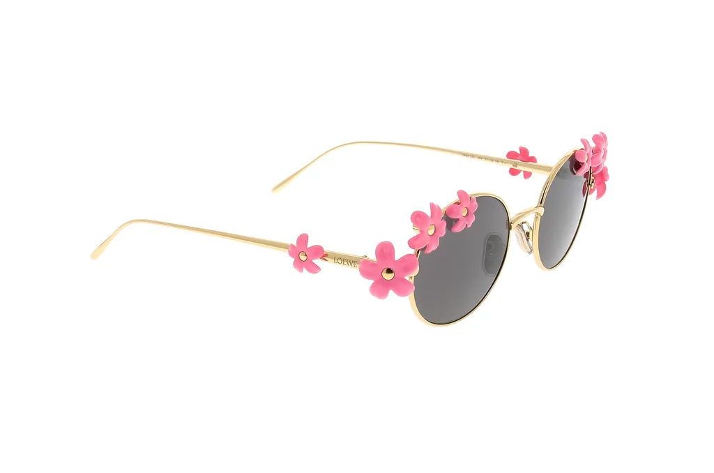 Daisy Field Oval Frame Sunglasses