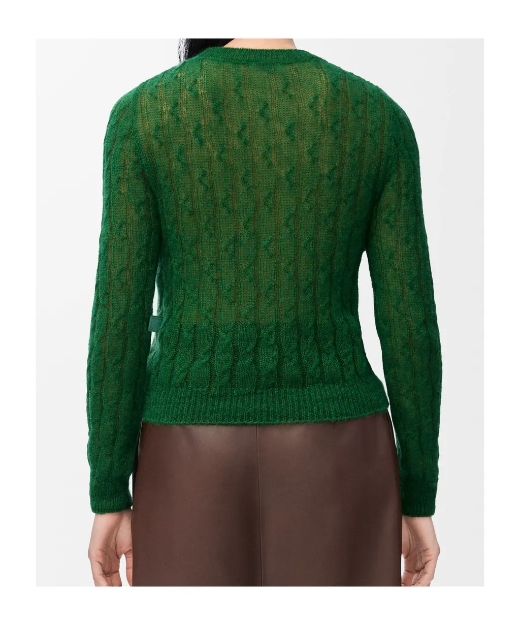 Sweater In Mohair And Wool Blend