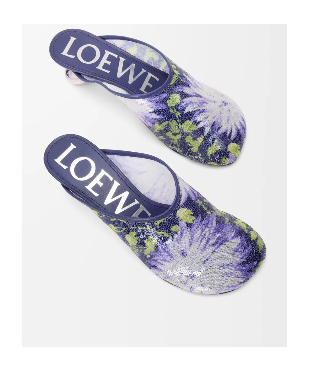 Toy Sequin Embellished Mules