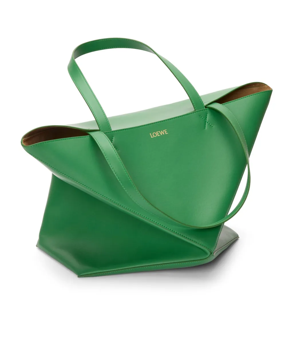 Puzzle Fold Large Tote Bag