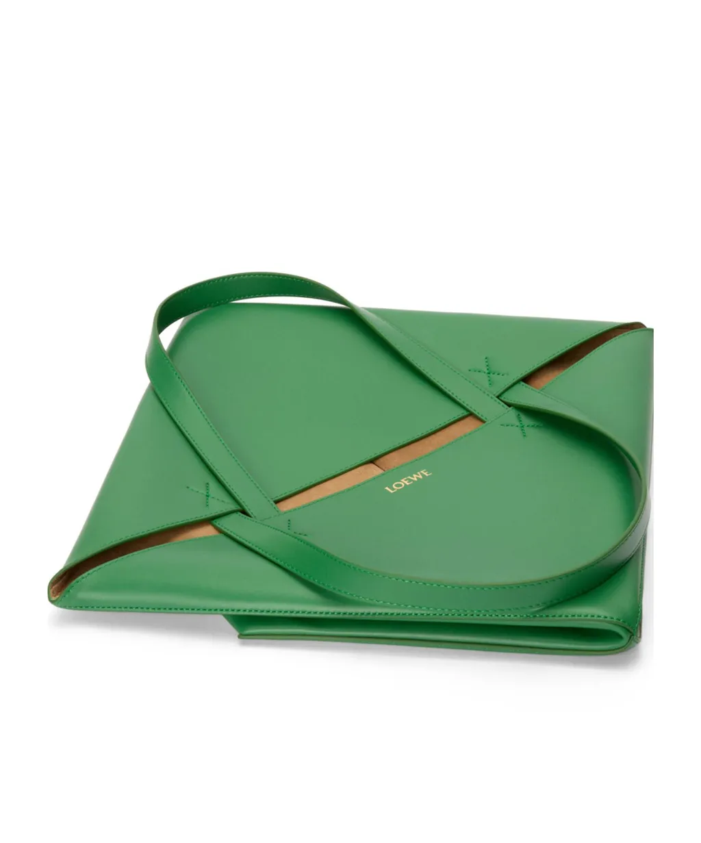 Puzzle Fold Large Tote Bag