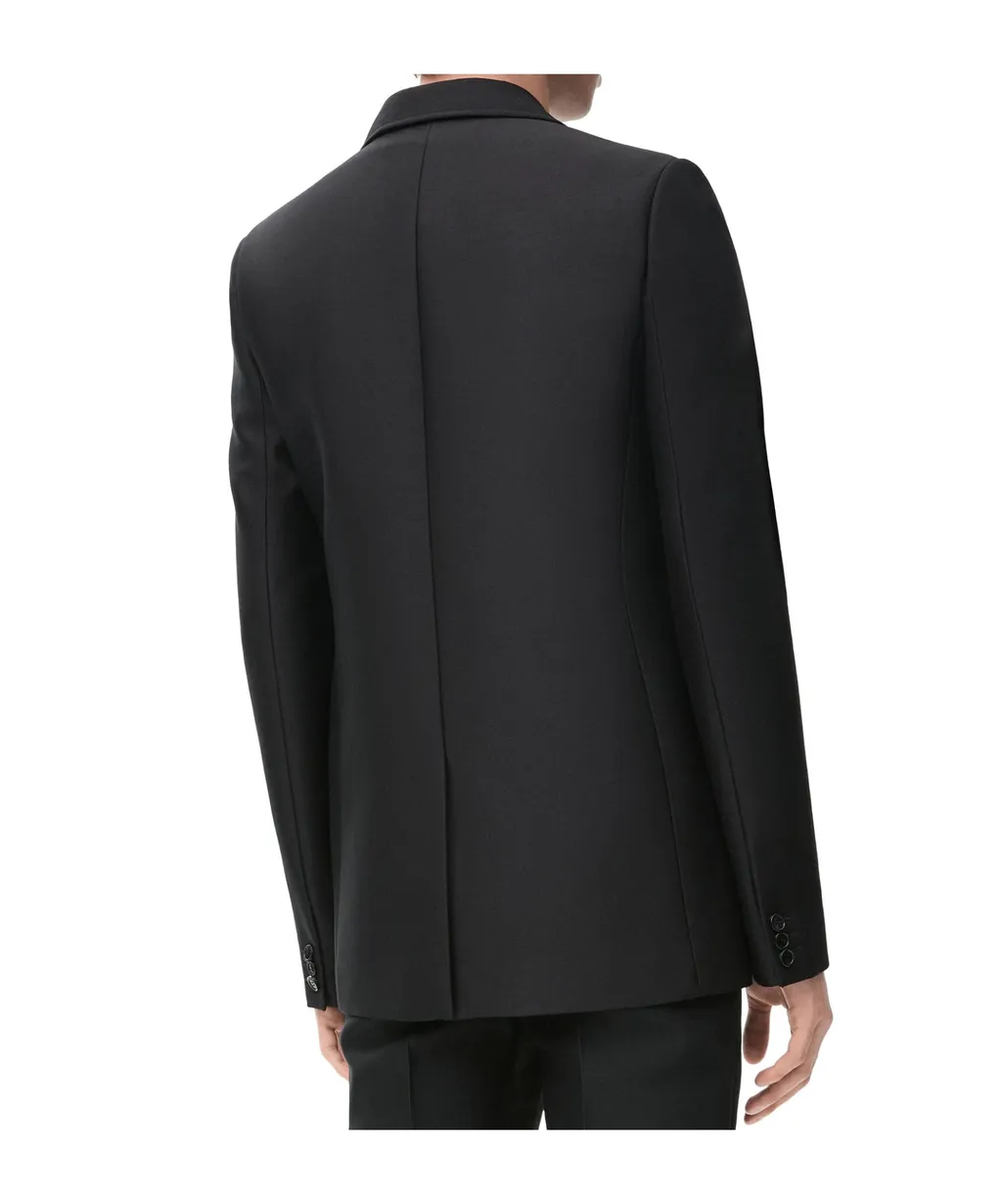 Jacket In Wool And Silk