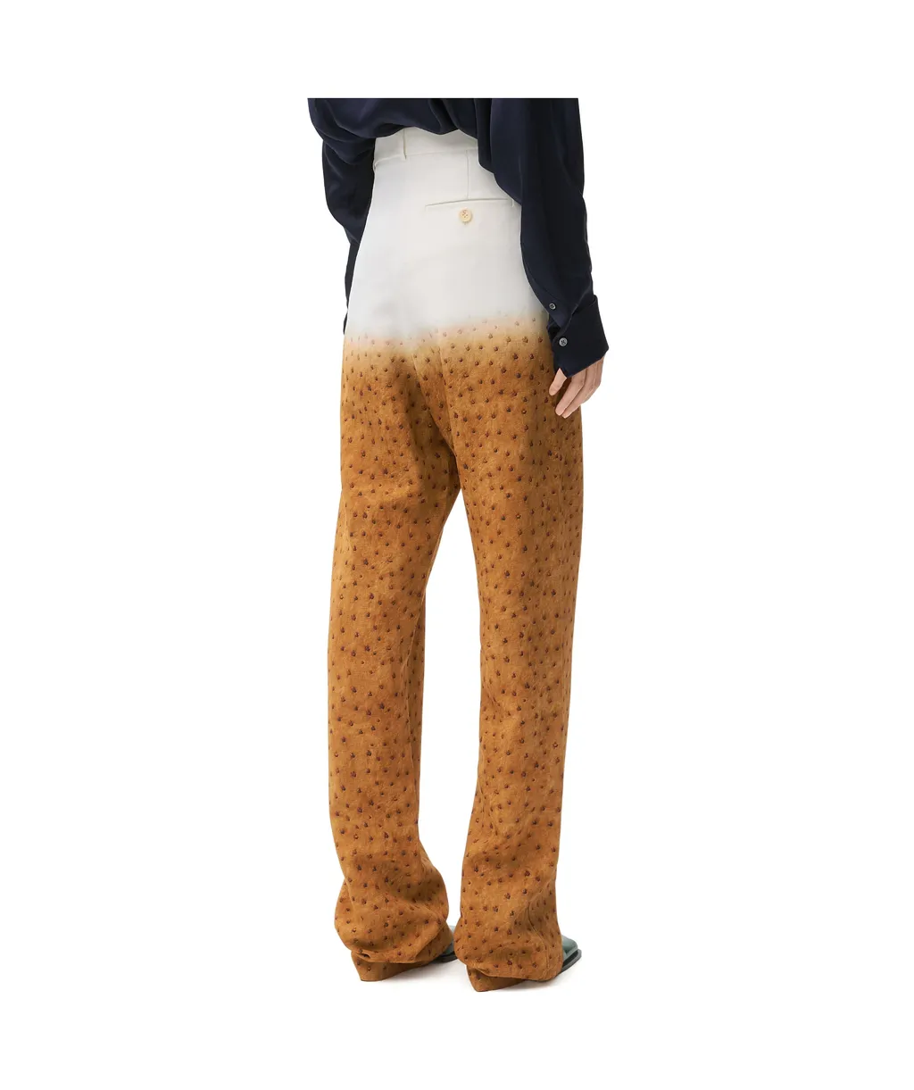 Trousers In Viscose Blend