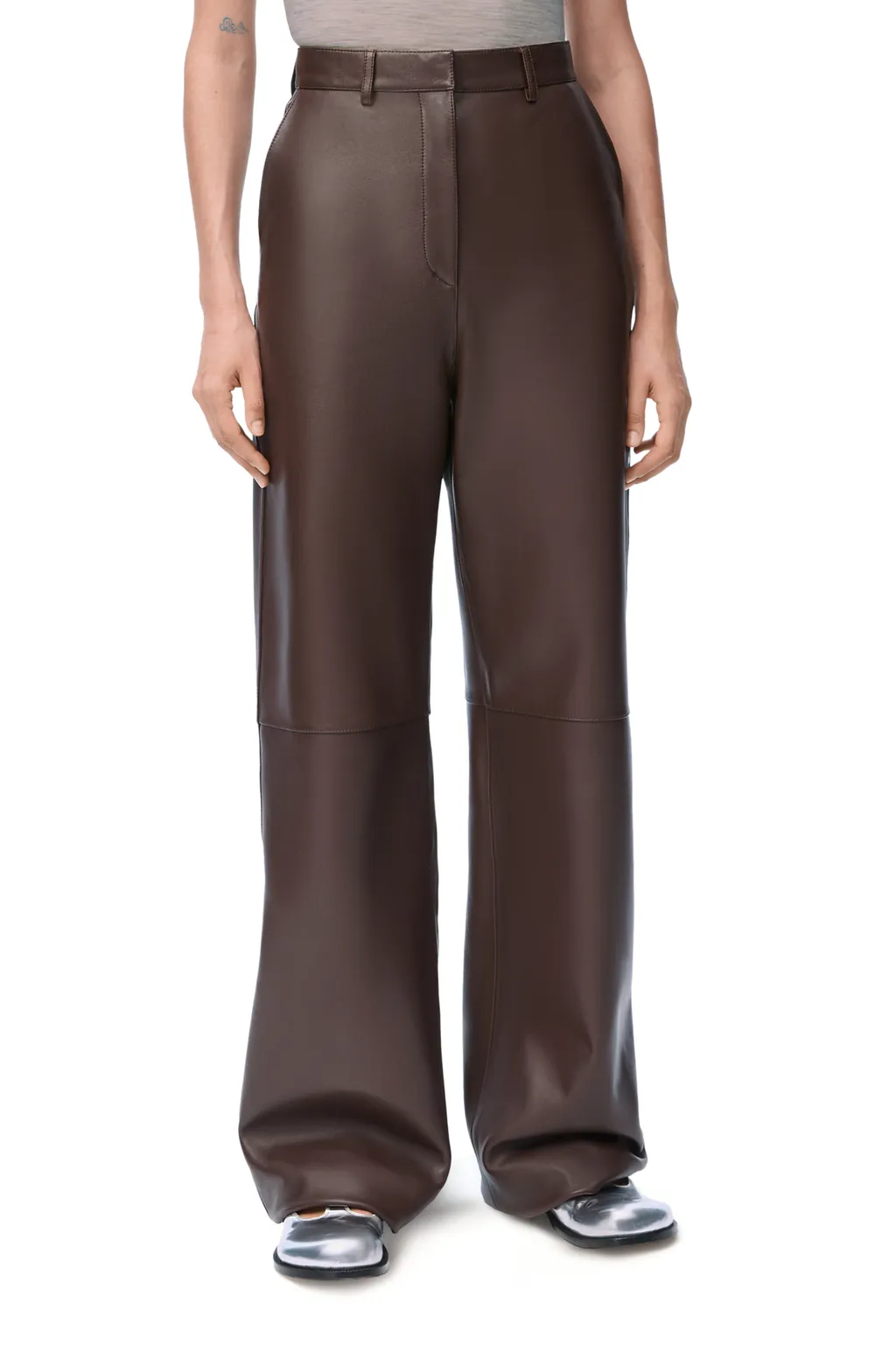 Trousers In Nappa Lambskin