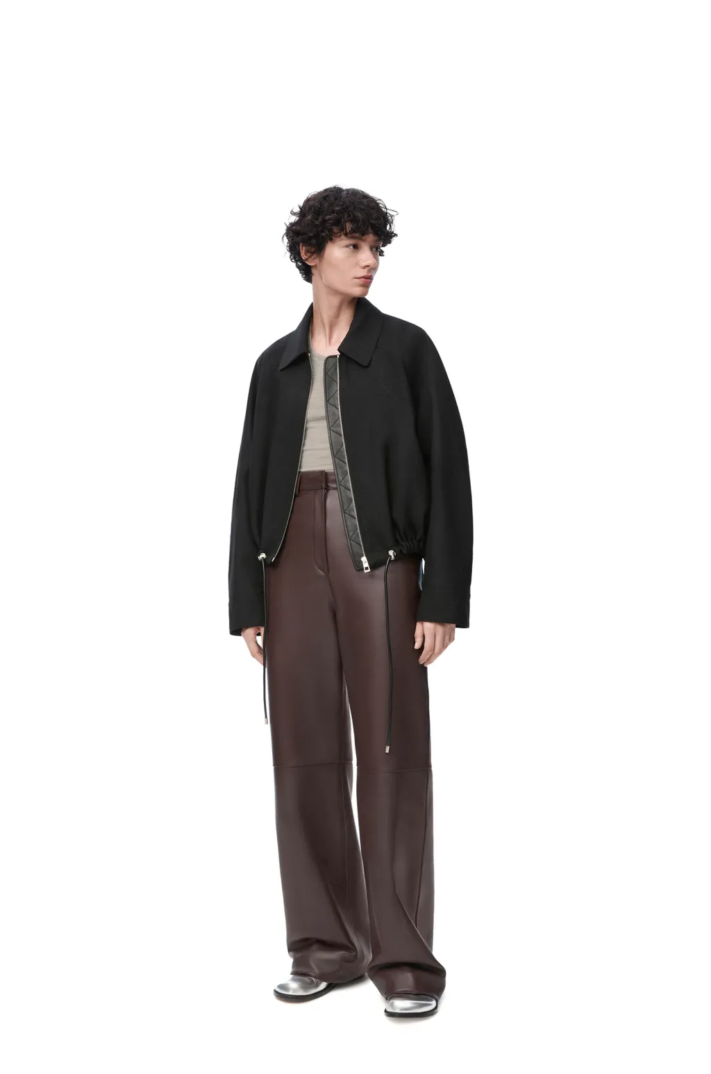 Trousers In Nappa Lambskin