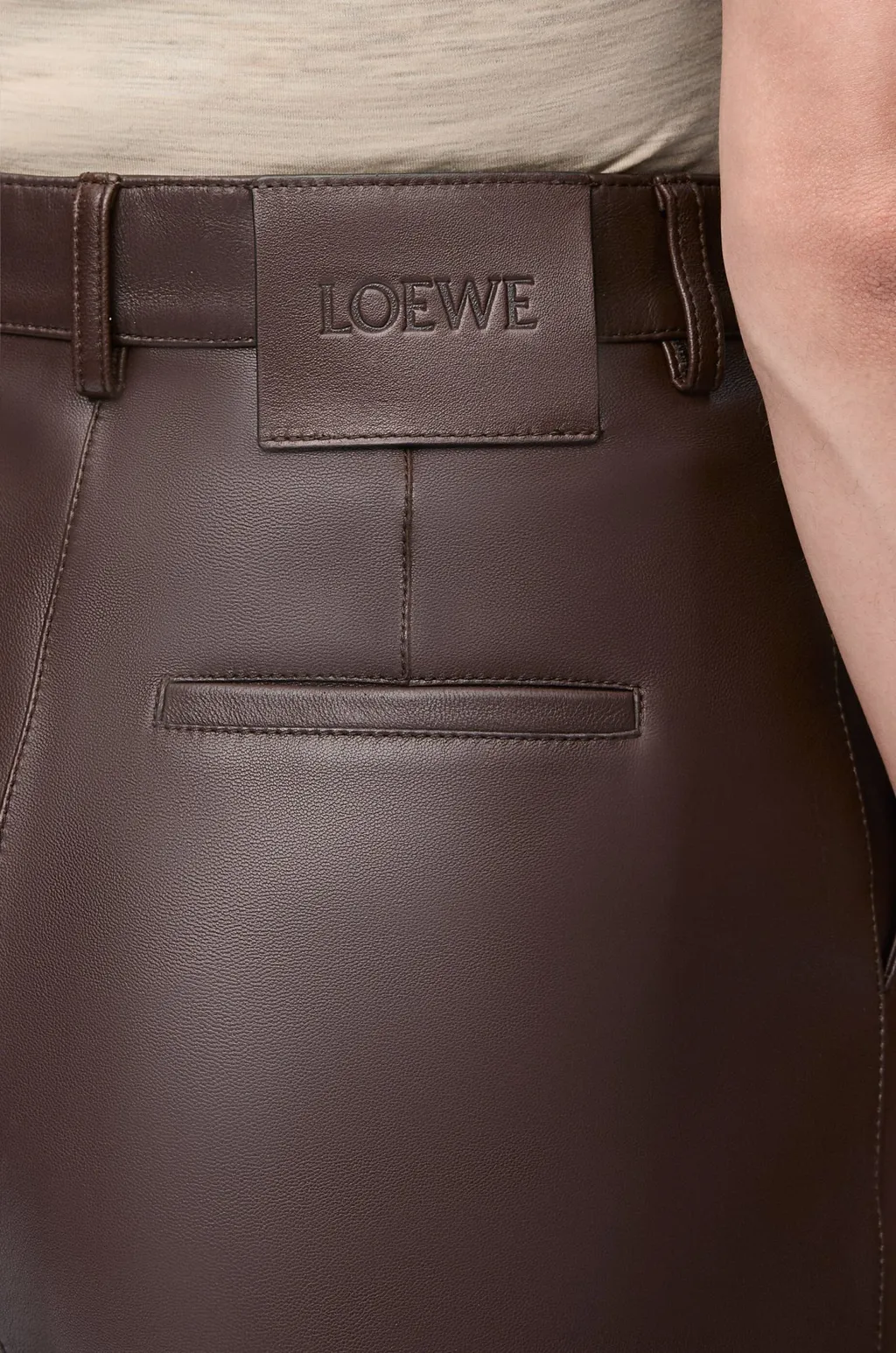Trousers In Nappa Lambskin