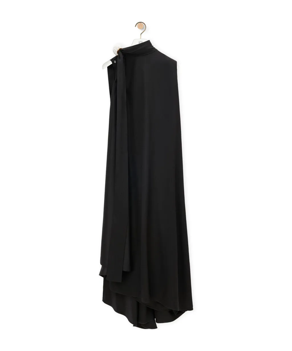 Ruffle Dress In Silk