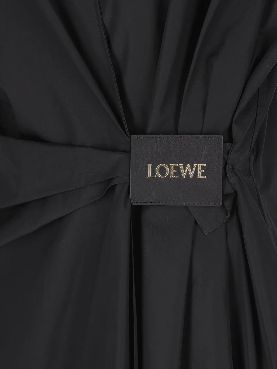 Twisted Logo Patch Dress