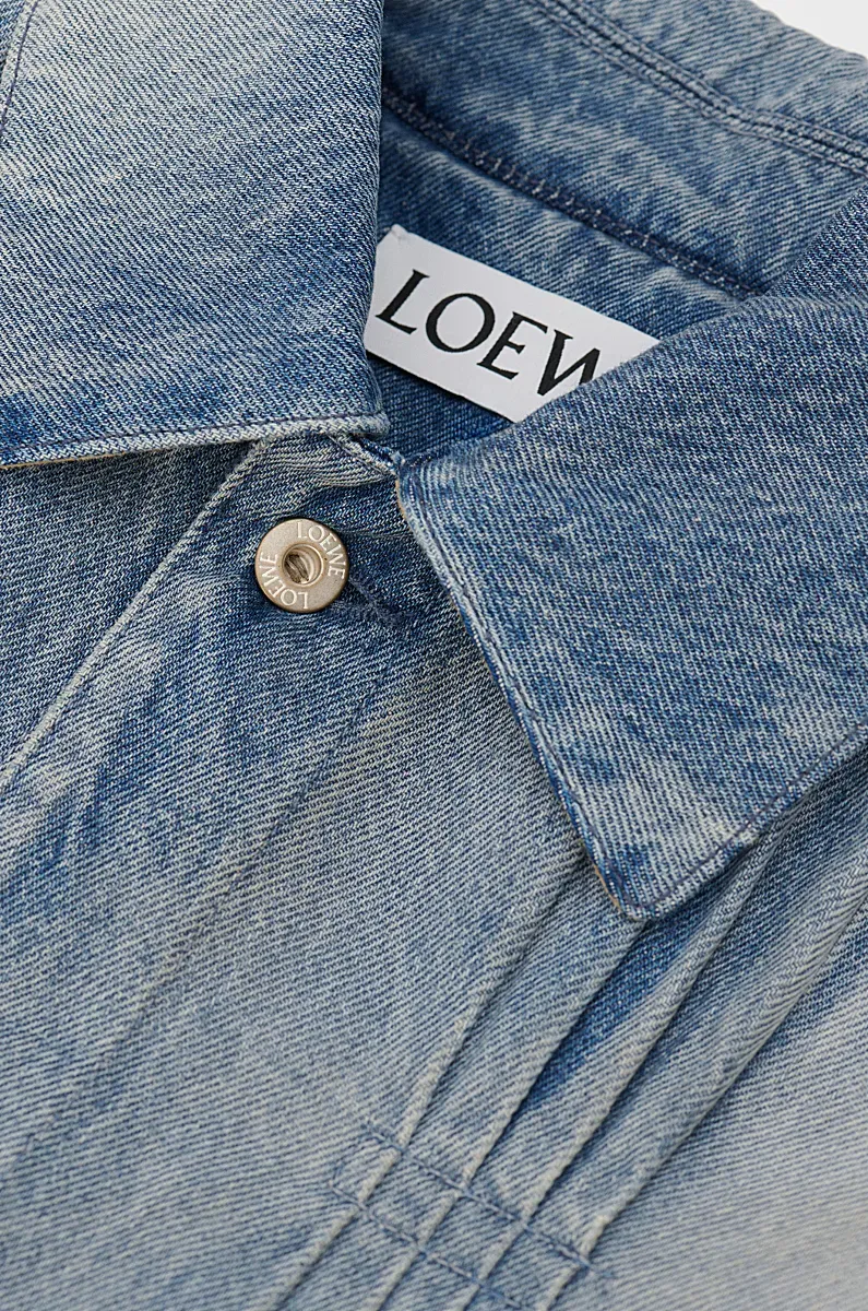Two-Toned Button-Up Jacket