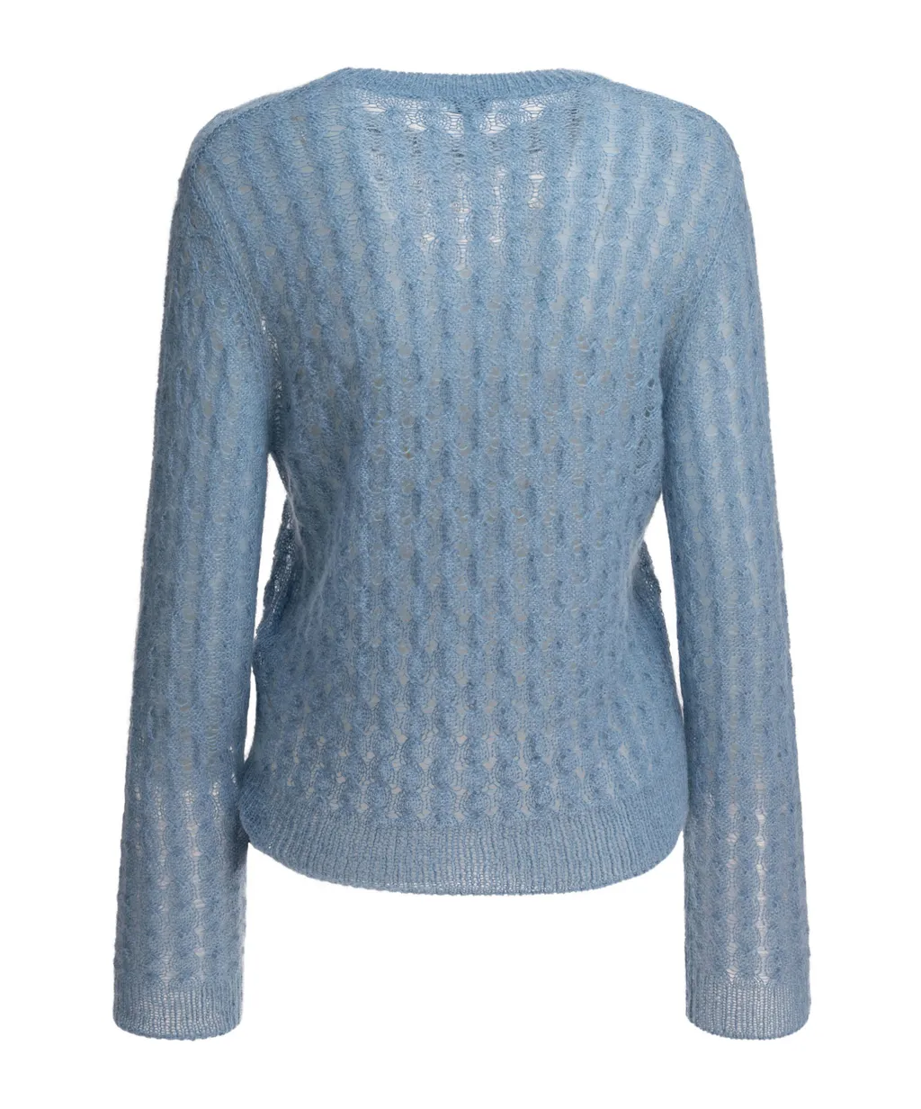 Sweater In Mohair And Wool Blend