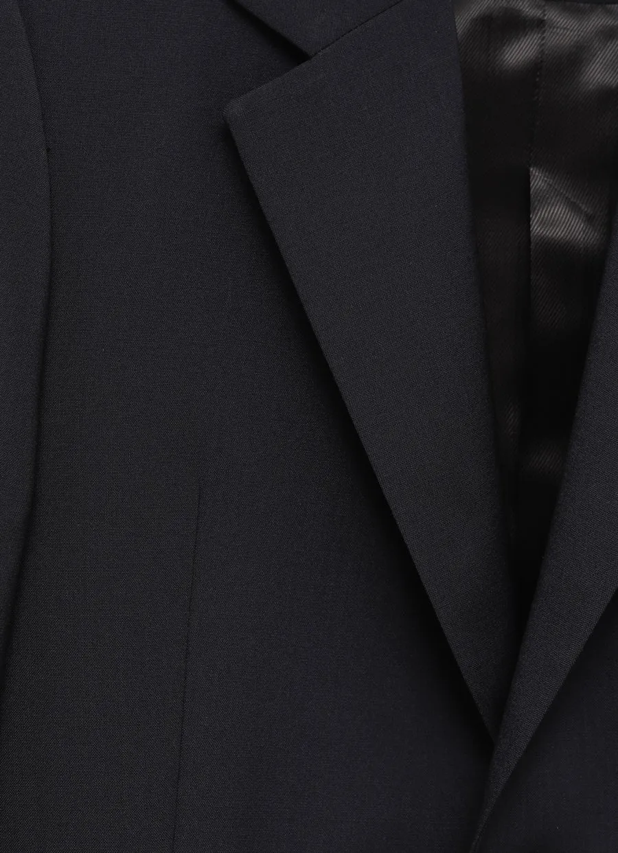 Single-Breasted Tailored Blazer