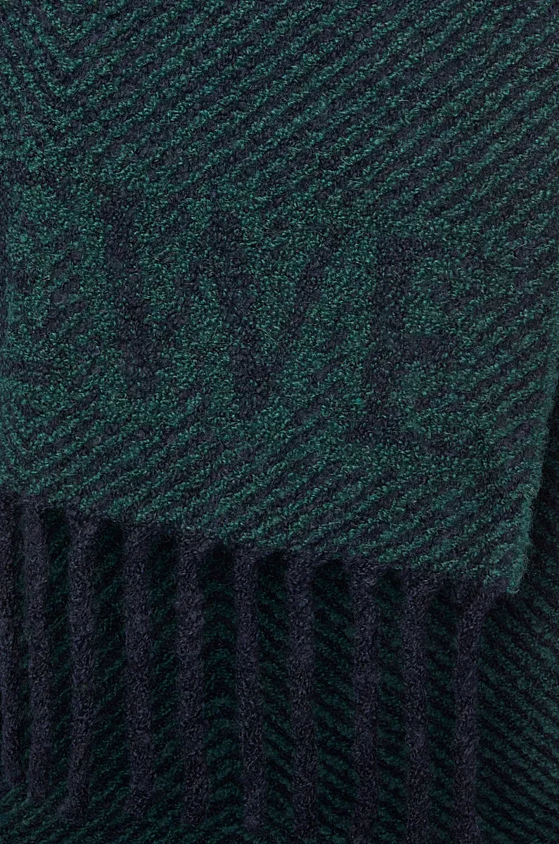 Scarf In Alpaca And Wool Blend