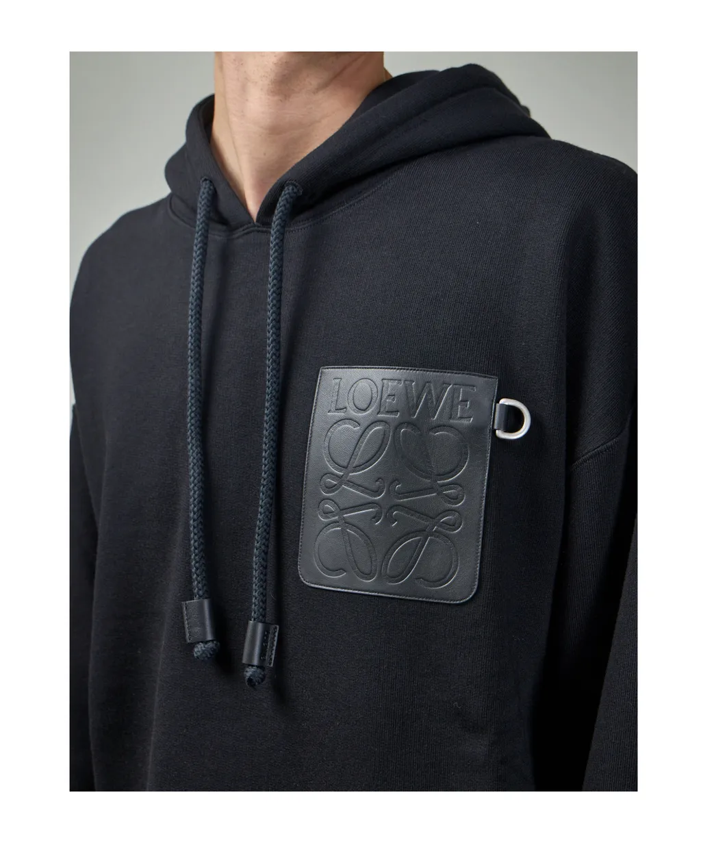 Anagram Debossed Hoodie