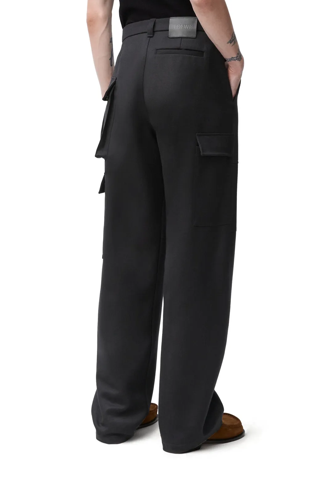 Cargo Trousers In Wool