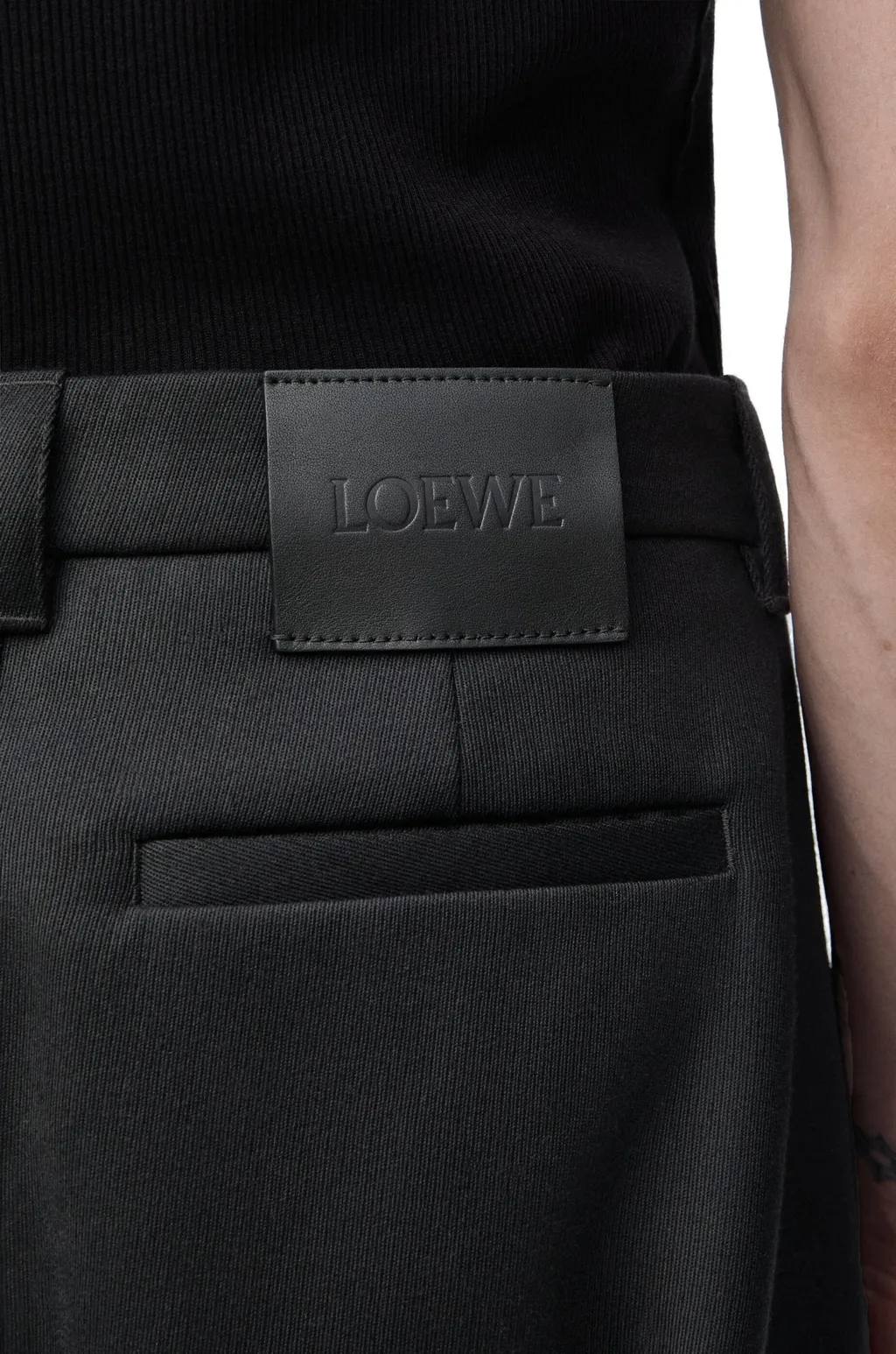 Cargo Trousers In Wool